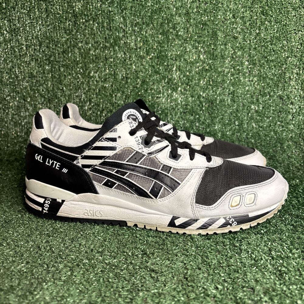 ASICS Gel-Lyte III OG Tokyo Black/White Mens Sz 10.5 Athletic Shoes 1191A336-001
